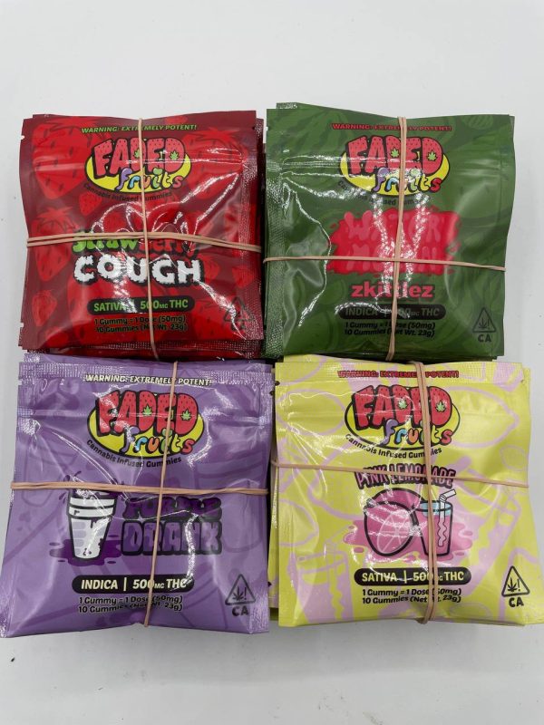 faded fruits gummies