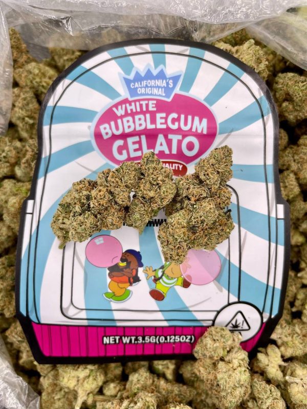 white bubblegum gelato strain