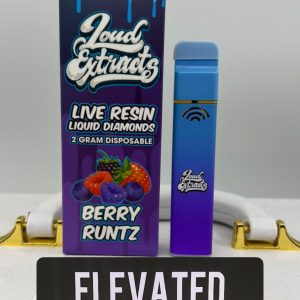 loud extracts 2g disposable