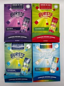 bursts by sauce edibles