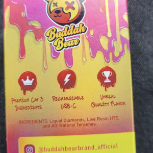 buddah bear disposable