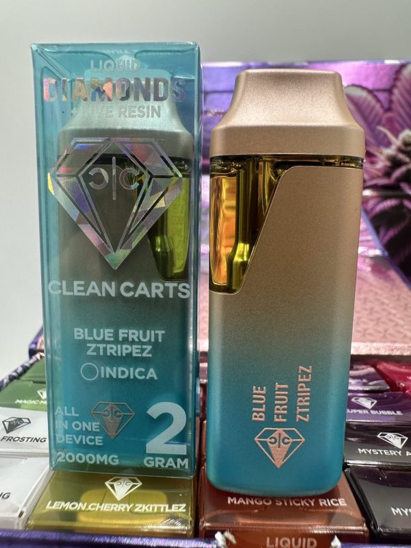 clean carts disposable 2g