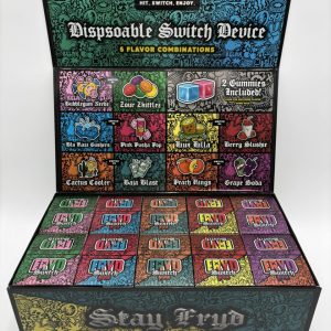 fryd switch 2g disposable with gummies
