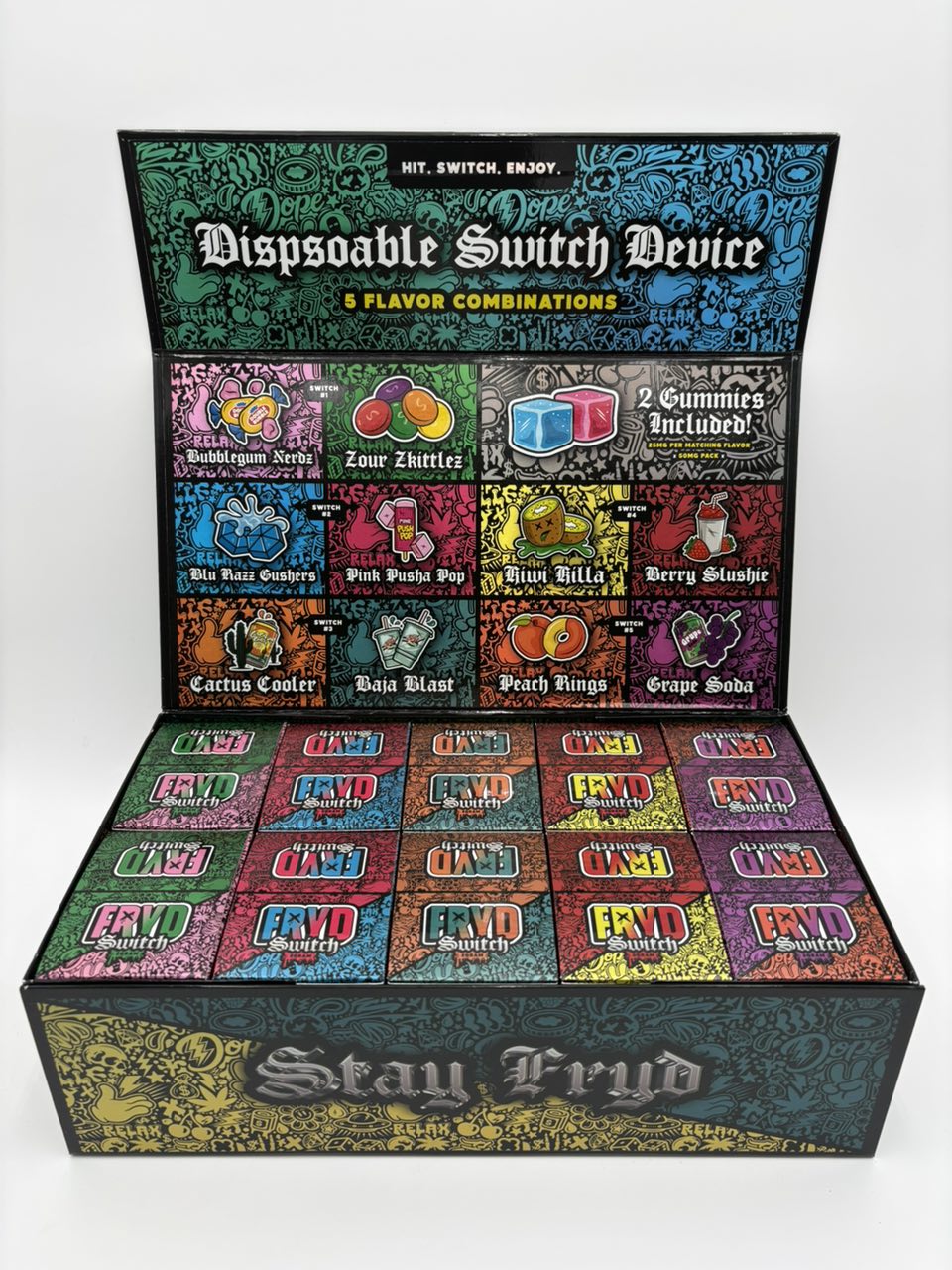 fryd switch 2g disposable with gummies fryd switch 2g disposable with gummies